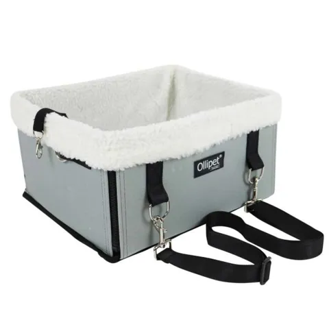 Luksus biltaske m. lammeskind | 2 str. | OUTLET